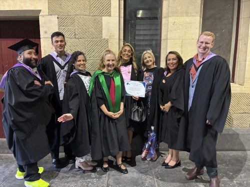 Merryn at graduation