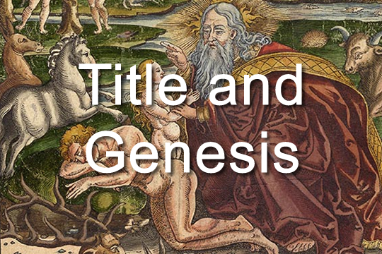 Image from Genesis: The creation story