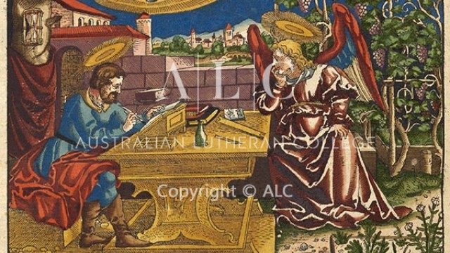 NT210 Matthew: St Matthew and the angel