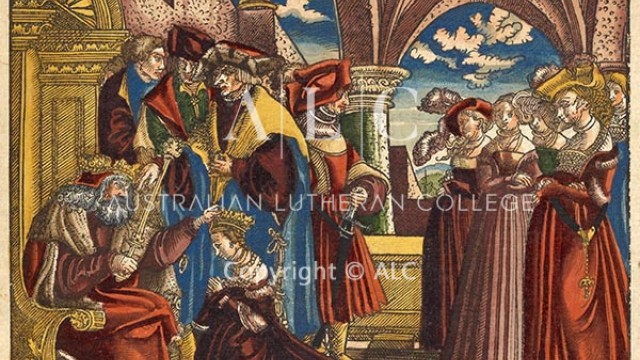 OT267 Esther 2: Esther in the court of King Ahasuerus (cf. OT192)
